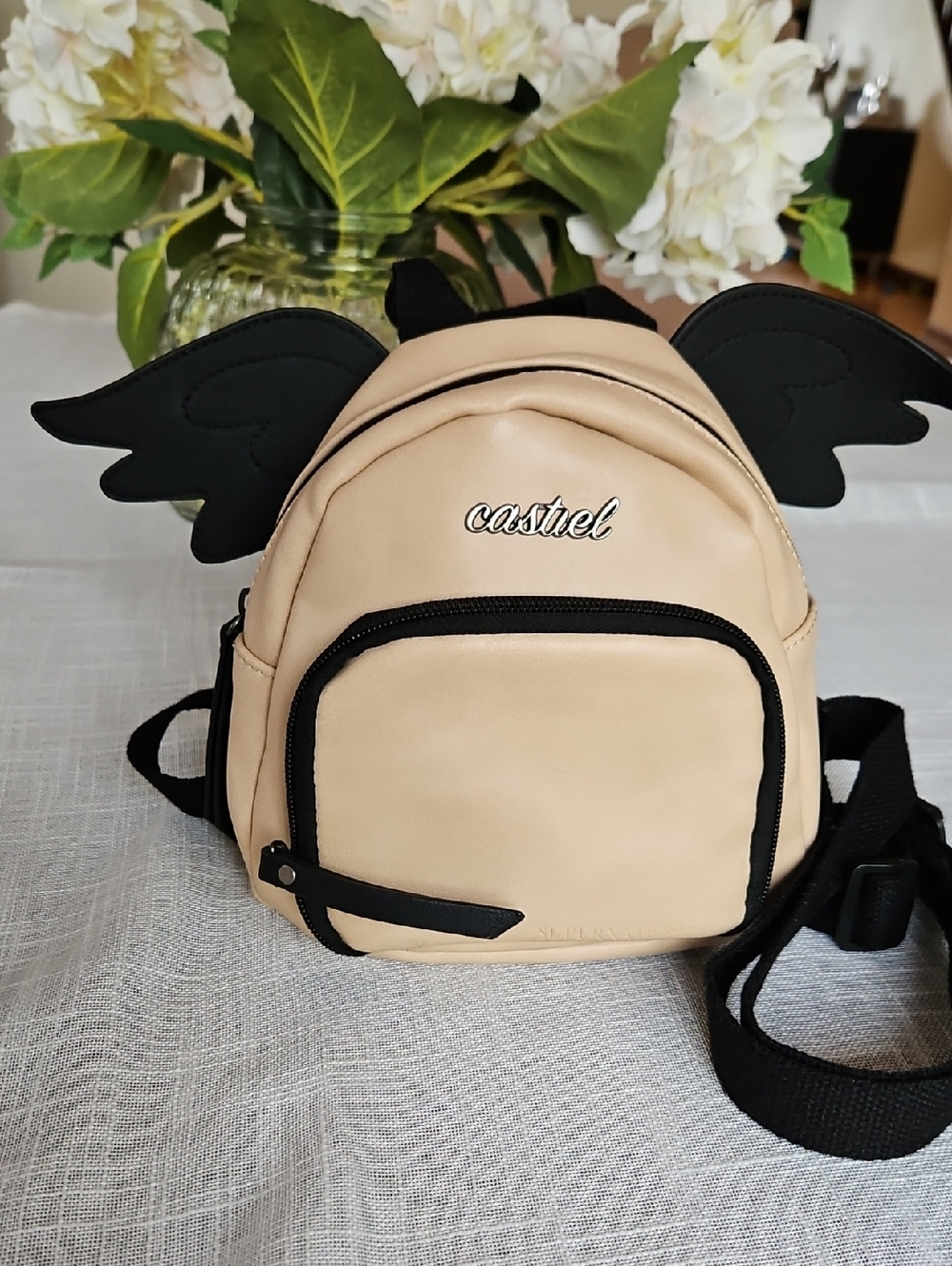 ​Official Supernatural Castiel Angel Wing Mini Backpack - Warner Bros Licensed S